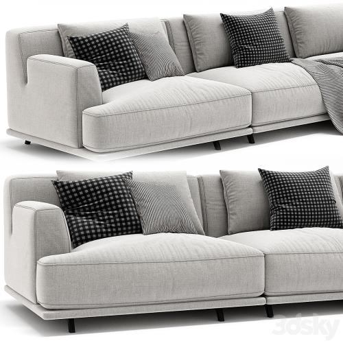 Poliform Tribeca 3 Seats Sofa