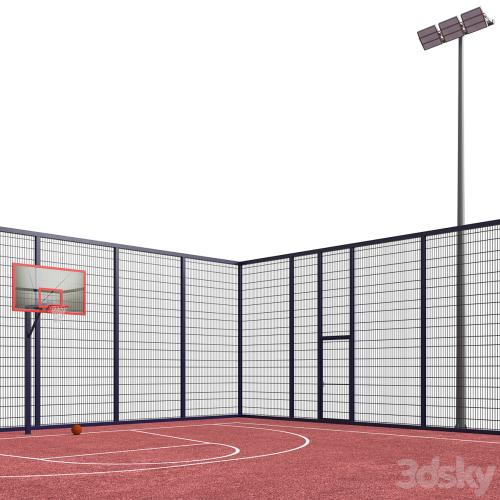 Streetball field