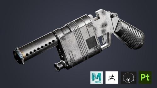 Udemy - Weapon modeling for games Using Maya and Zbrush