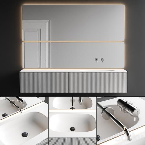 Antonio Lupi Design Binario 12 Vanity Unit Set 2