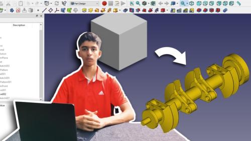 Udemy - Mastering FreeCAD with AI: Hands-On 3D Modelling Projects