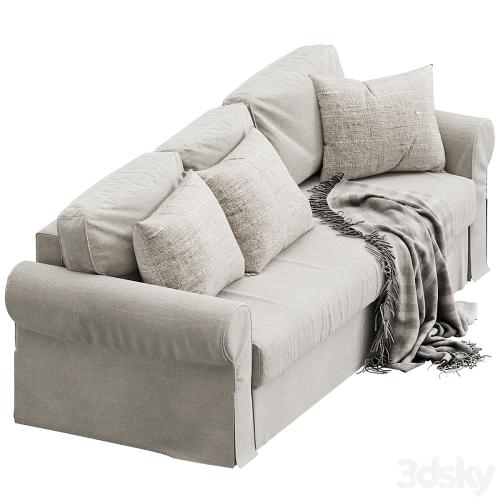 VRETSTORP Sleeper sofa, Totebo light beige IKEA