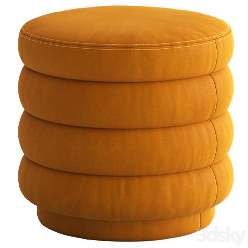 Globewest Ribbed Ottoman