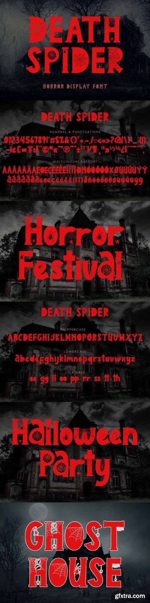 Death Spider Font