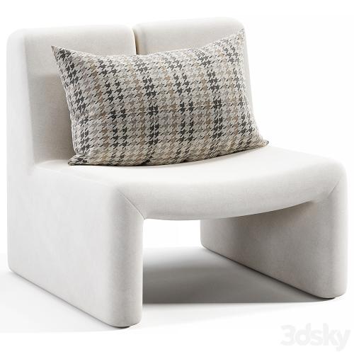 Dario Green Boucle Accent Chair By CB2