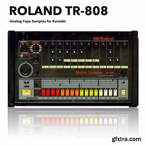 PastToFutureReverbs Roland TR-808 Tape Samples for KONTAKT