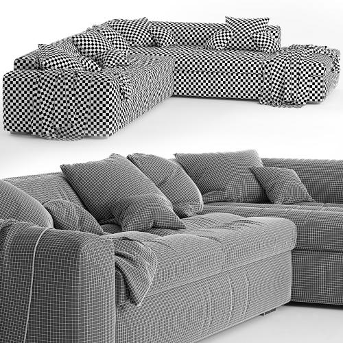 Corner sofa Biba Salotti Brad