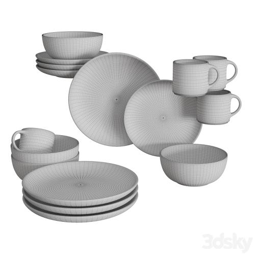 Mason 16-Piece Dinnerware Set