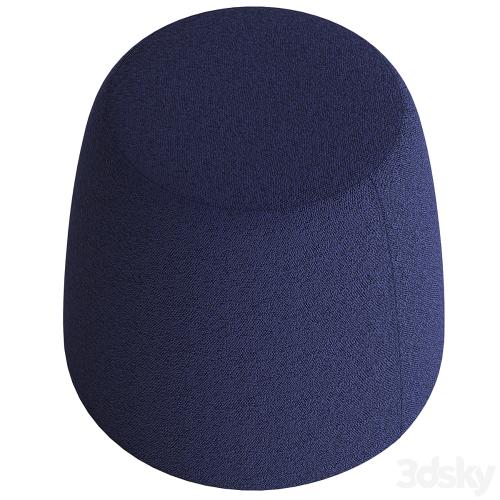 Globewest Felix Pebble Ottoman