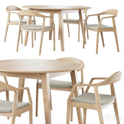 Table Stockholm Chair Sapporo