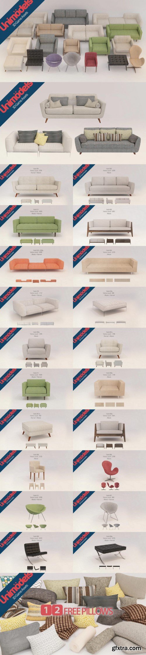 Sofas and Pillows Vol. 1