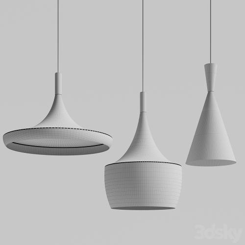 Hanging lamp set