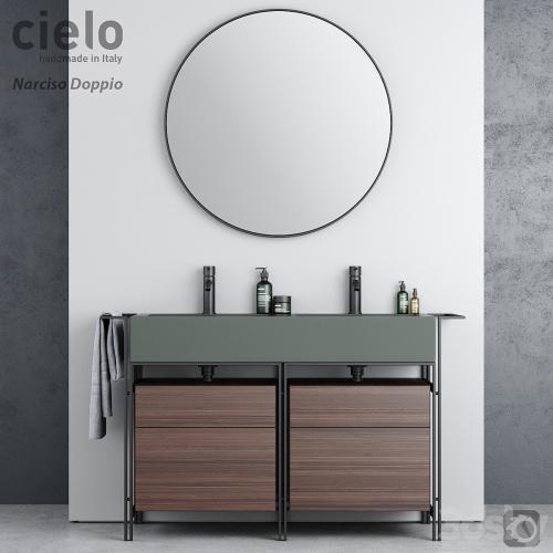 Wash Basin Ceramica Cielo Narciso Doppio