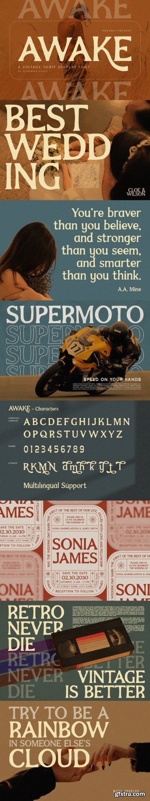 Awake Font