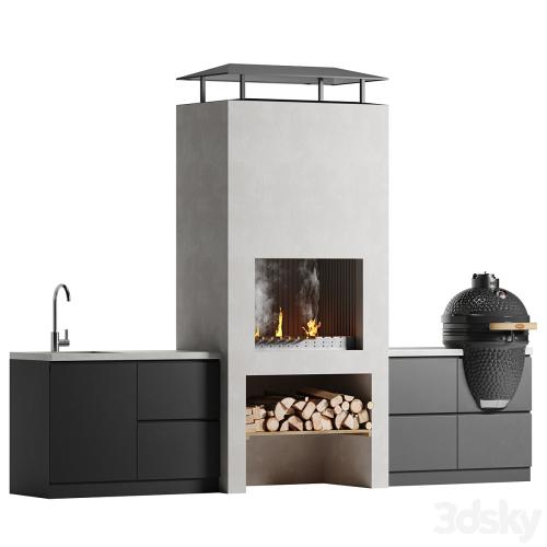 BBQ oven