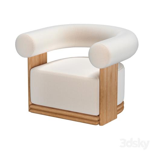 BONDI TEAK SWIVEL LOUNGE CHAIR