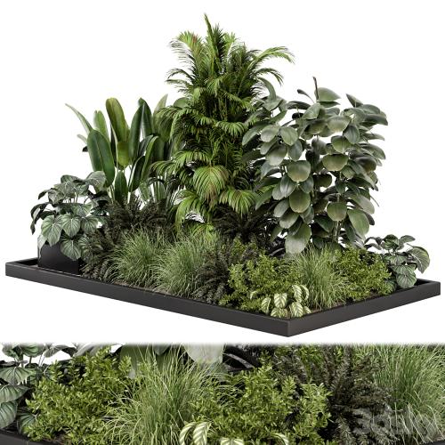 Outdoor Garden Set Bush and Tree - Garden Set 1030