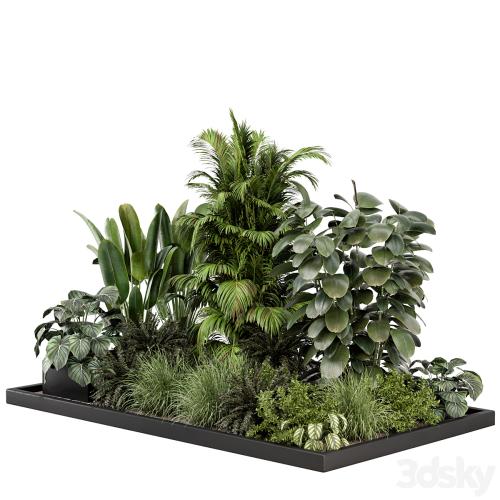 Outdoor Garden Set Bush and Tree - Garden Set 1030