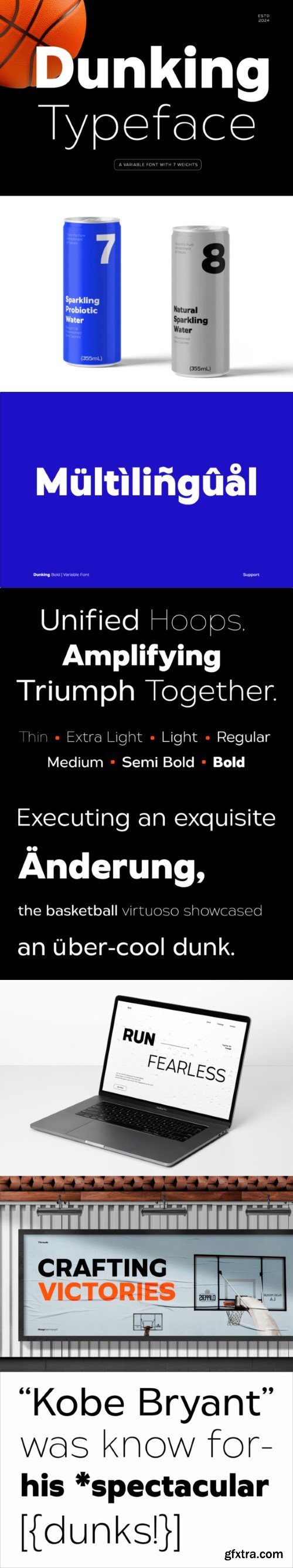 Dunking Font