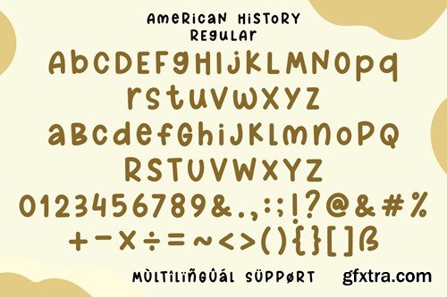 American History - Font Trio Z6S3TA2