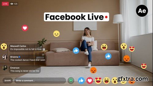 Videohive Facebook Live 53968363