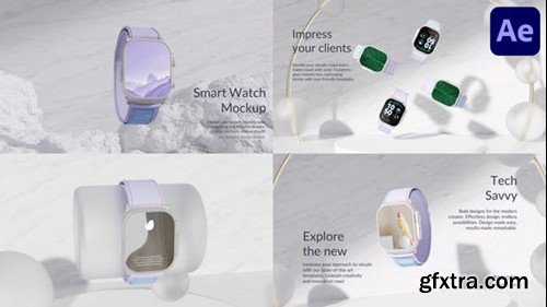 Videohive Smart Watch Mock Up for After Effects 53978303