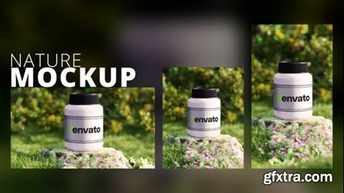 Videohive 3D Nature Product Mockup plus Vertical 53923001