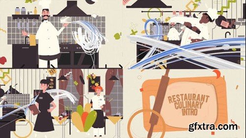 Videohive Restaurant Intro 53966332