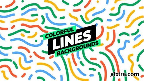 Videohive Lines Backgrounds 53967856