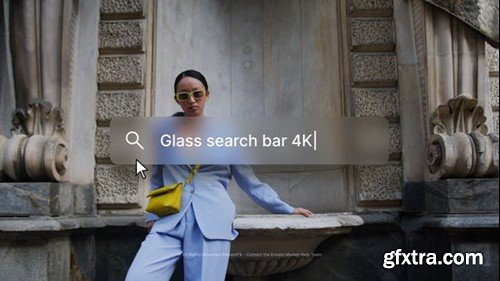 Videohive Glass Search Bar 53924353