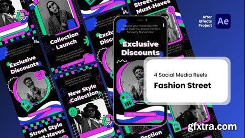 Videohive Social Media Reels - Fashion Street After Effect Templates 53520873