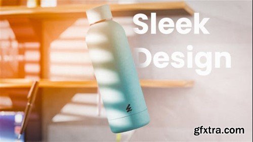 Videohive Aqua Luster Bottle Mockup 53903906