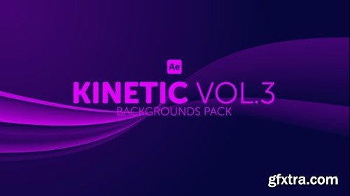 Videohive Kinetic Backgrounds 3 53957639