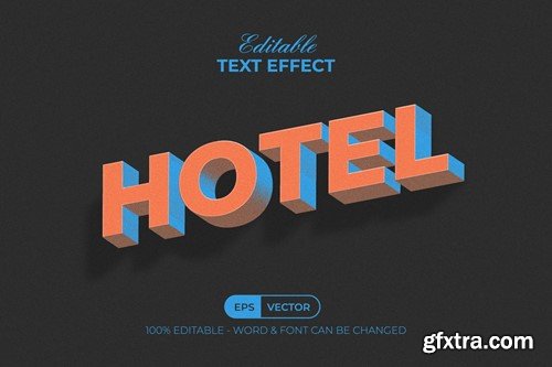 Vintage Text Effect Long Shadow GAPPWPV