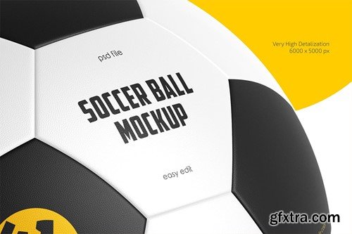 Soccer Ball Mockup Set QZZJK5T