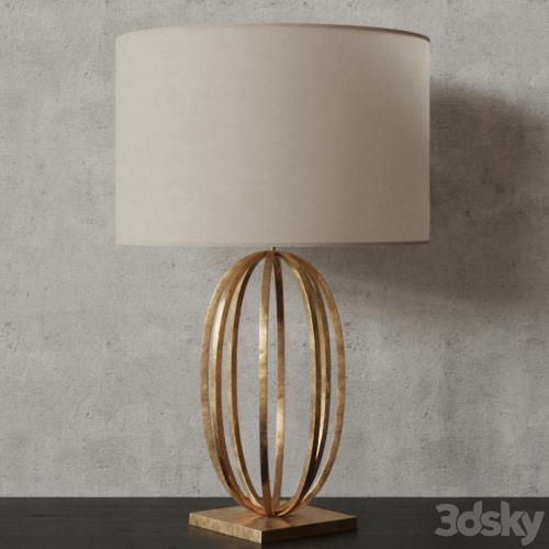 Pottery Barn BRYNN Brass Table Lamp