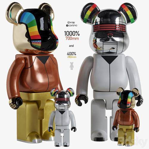 Bearbrick / Daft Punk Discovery