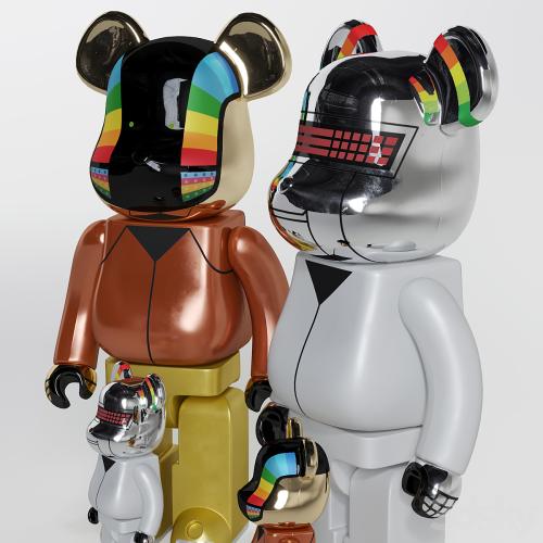 Bearbrick / Daft Punk Discovery