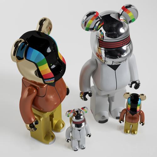 Bearbrick / Daft Punk Discovery