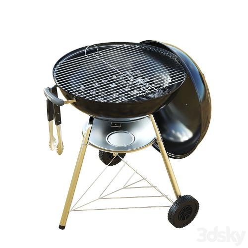 Portable Kettle BBQ Grill