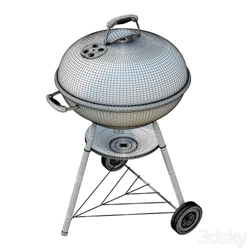 Portable Kettle BBQ Grill