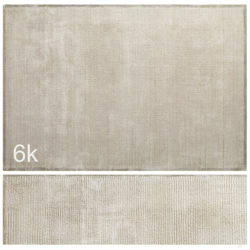 Carpet set 24 - Beige Wool Rug / 6K