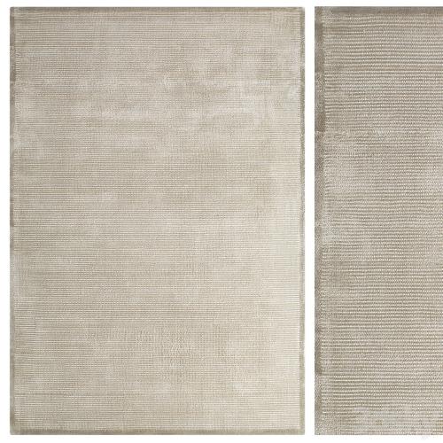 Carpet set 24 - Beige Wool Rug / 6K