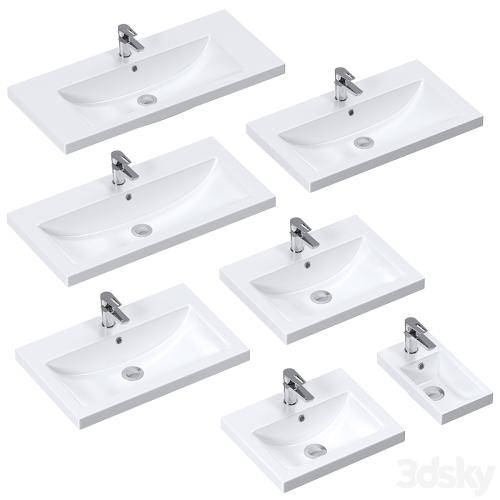 Washbasins Cersanit COMO