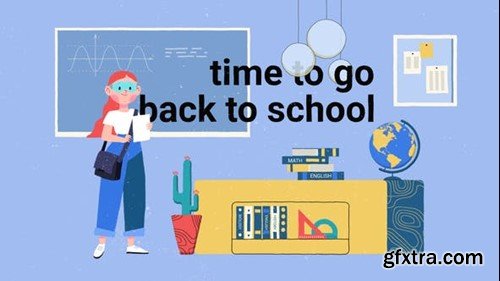 Videohive Back to School Intro 53987784