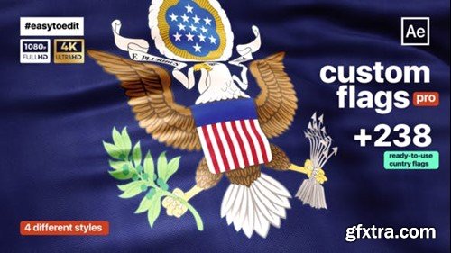 Videohive Custom Flags Pro - Flag Animator 53924140