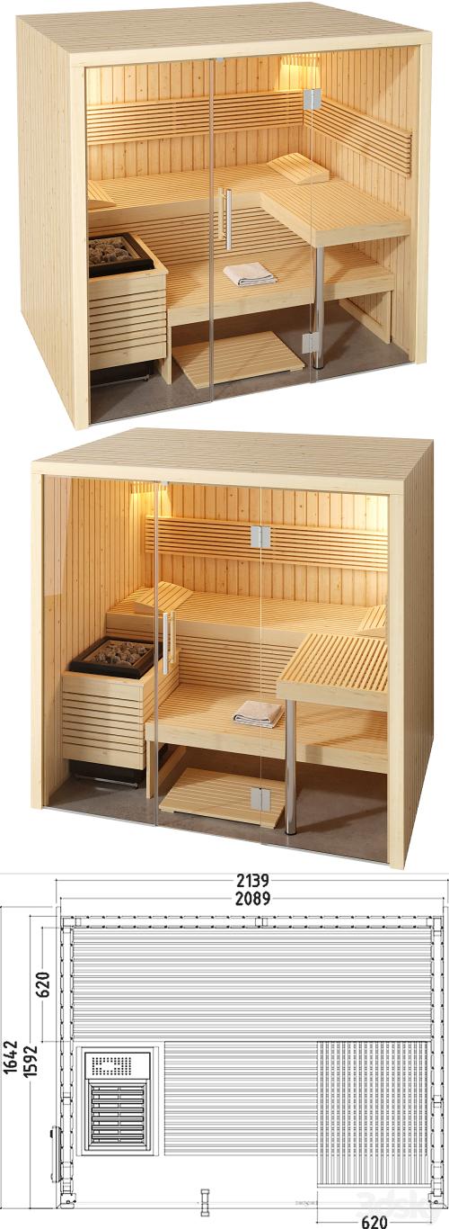 Sauna Sentiotec Panorama Small