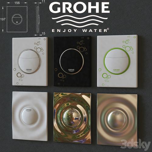 Set of buttons for installation Grohe