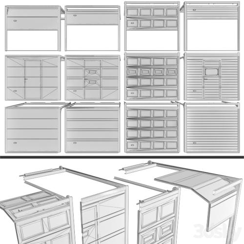 Gates for garage or warehouse