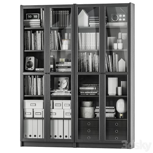 IKEA BILLY BILLY / OXBERG OXBERG Bookcase